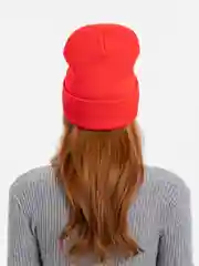 Красный шапка-бини Toprock Caps унисекс, зимняя, 21 цвет