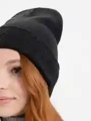 Угольный шапка-бини Toprock Caps унисекс, зимняя, 21 цвет