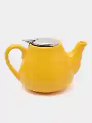 Чайник заварочный, желтый, керамика, 950 мл