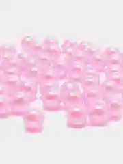 Розовый бусины акриловые