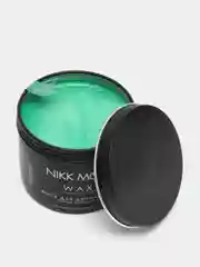 Зеленый воск для бровей и лица в баночке NIKK MOLE, 200 г