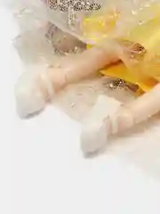Кремовый шарнирная кукла Аниме коллекционная
