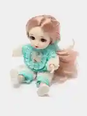 Золотистый хаки шарнирная кукла Аниме коллекционная