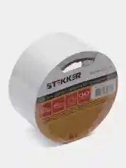 Скотч двусторонний на полипропиленовой основе STEKKER, прозрачный 48 мм x 10 м