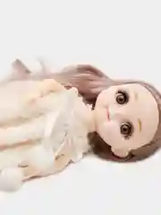 Конфетный кукла шарнирная, 15 см