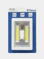 Светодиодный светильник с переключателем, Feron FN1208