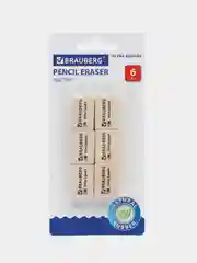 Ластики BRAUBERG "Ultra Square" 6 штук