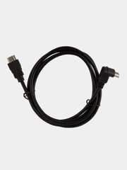 Кабель HDMI v1,4 AM-AM (А вилка - А вилка) угловой, 1,8 м, чёрный, with Ethernet