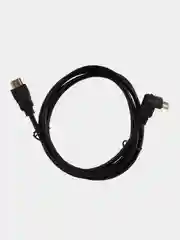 Кабель HDMI v1,4 AM-AM (А вилка - А вилка) угловой, 1,8 м, чёрный, with Ethernet