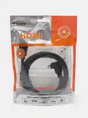 Кабель HDMI v1,4 AM-AM (А вилка - А вилка) угловой, 1,8 м, чёрный, with Ethernet