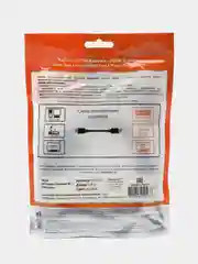 Кабель HDMI v1,4 AM-AM (А вилка - А вилка) угловой, 1,8 м, чёрный, with Ethernet