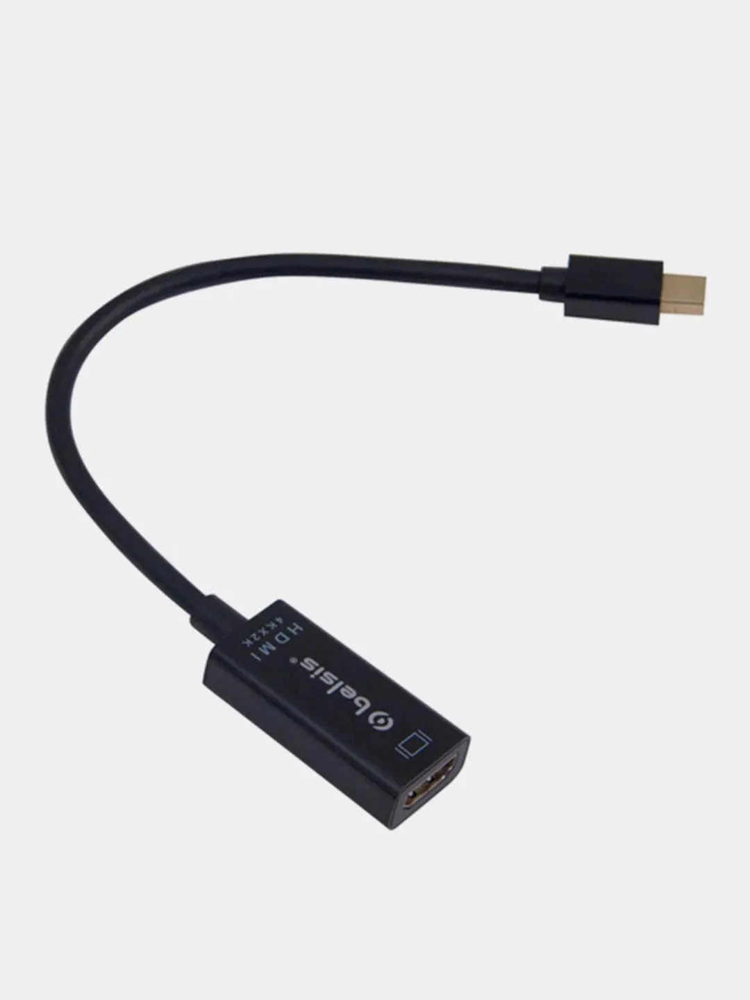 Кабель-адаптер miniDisplayPort - HDMI (f) 4K*2K, 0,2 м, чёрный