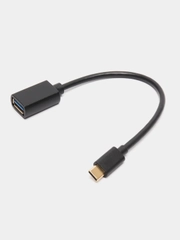 Переходник адаптер Belsis OTG USB 3.1 Type C (m) - USB 3.0 (f), 0,2 м, BW8907