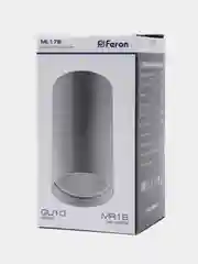 Серебряный светильник потолочный, Feron ML176