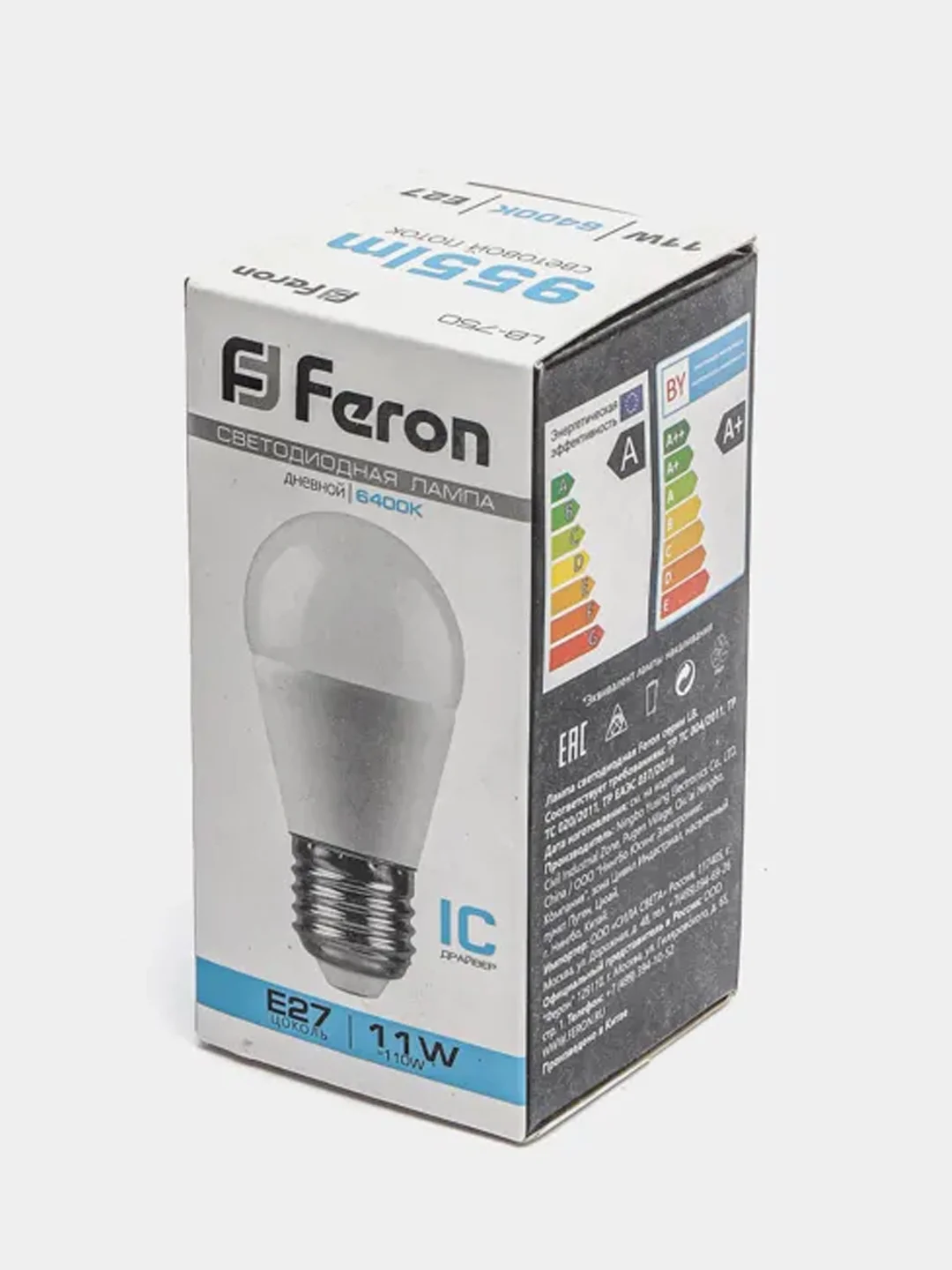 Лампа светодиодная Feron LB-750, 11W, цоколь E27