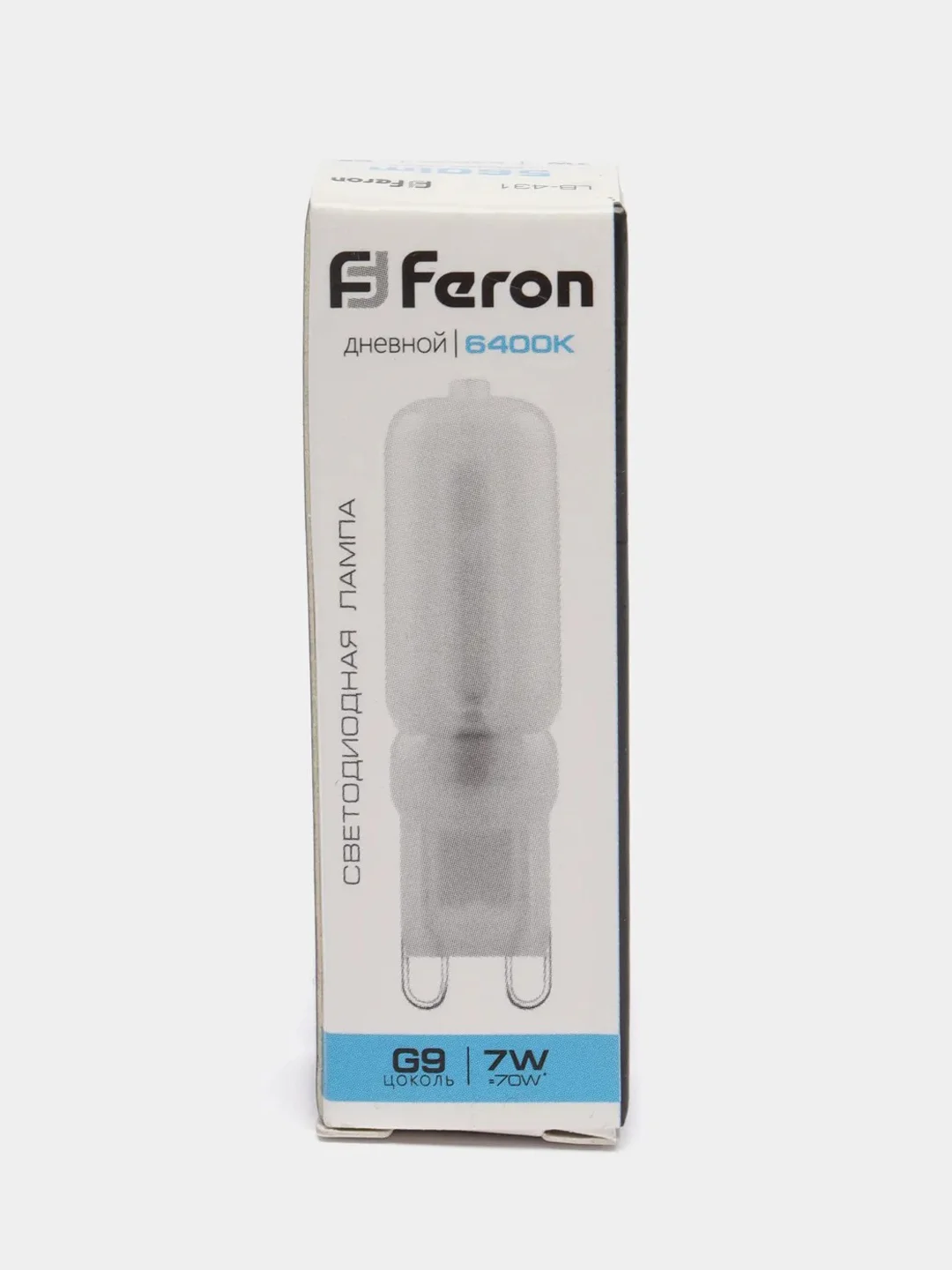 Лампа светодиодная Feron LB-431, 7W, цоколь G9