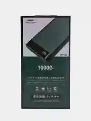 Черный мобильный аккумулятор (PowerBank) REMAX Renor Series RPP-120 10000 mAh