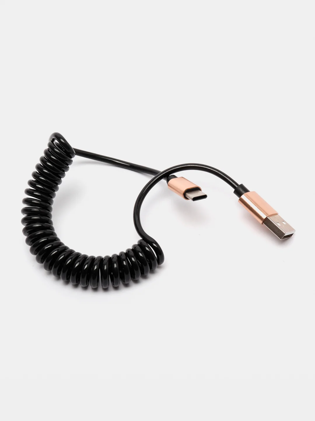 Золотой кабель USB - Type-C / microUsb для Зарядки и Передачи данных