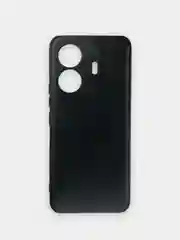 Чехол для Vivo T1 4G, черный, силиконовый