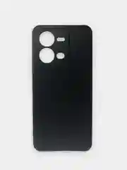 Черный чехол для Vivo V25 / V25E, черный, силиконовый