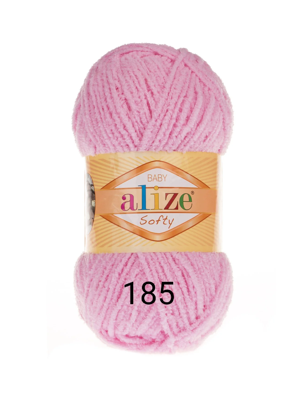 Плюшевая пряжа Alizе softy, 50 г, 115 м