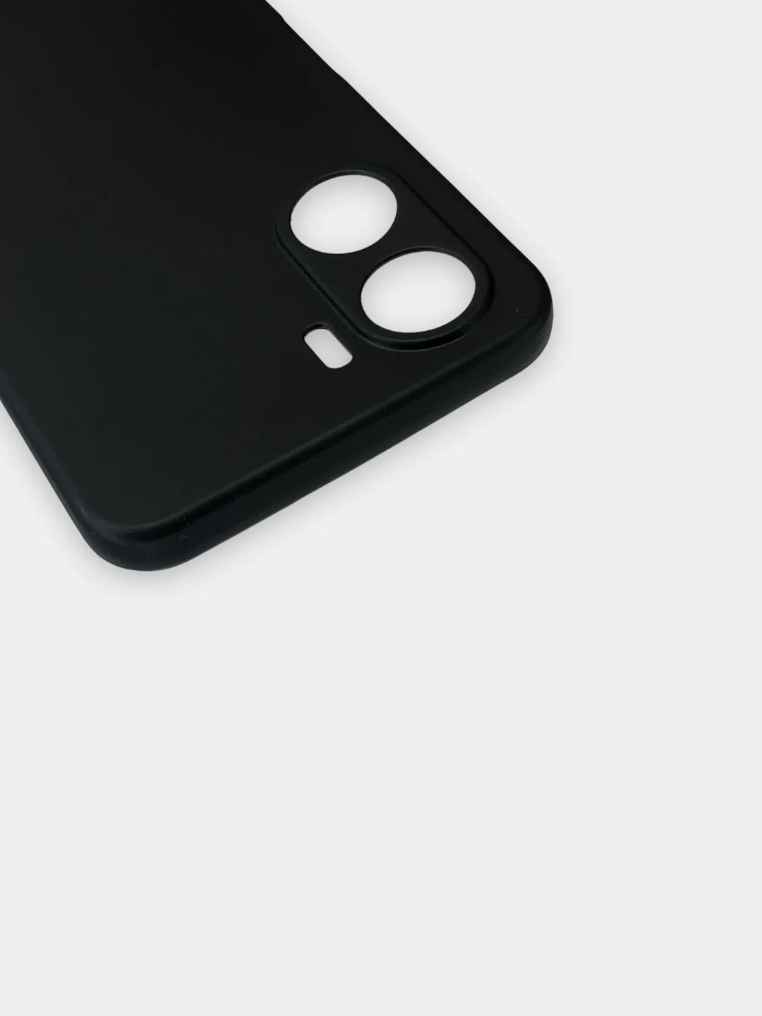 Черный чехол для Vivo Y16, черный, силиконовый