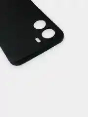Черный чехол для Vivo Y16, черный, силиконовый