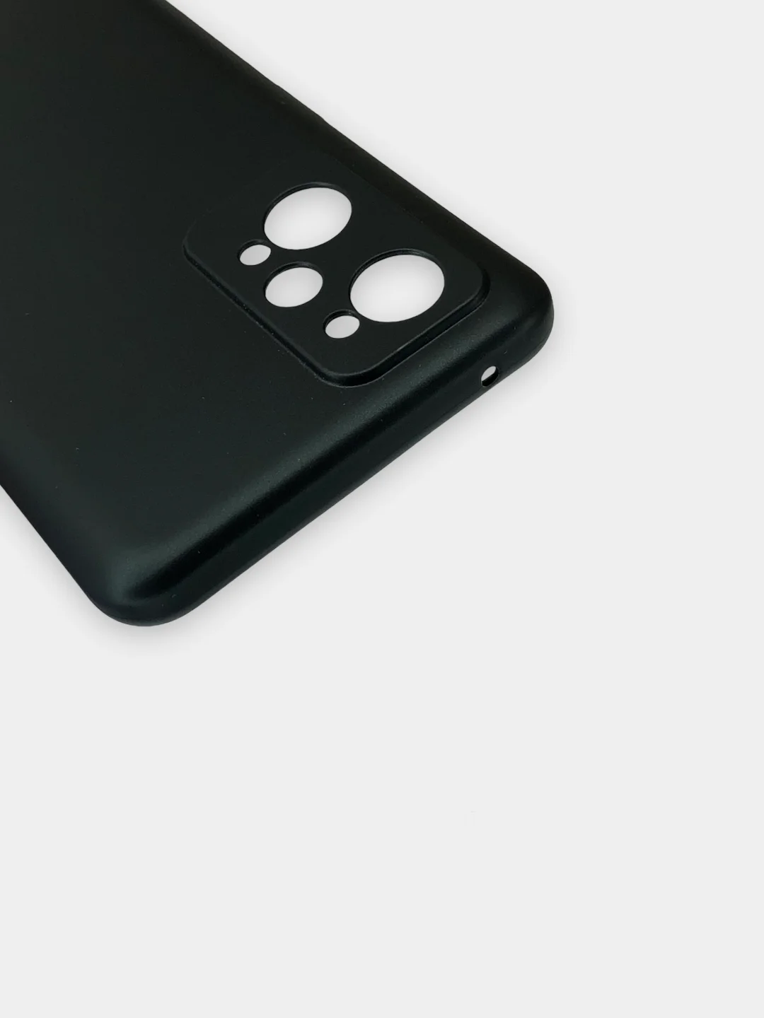 Черный чехол для Realme GT Neo 2 / GT Neo 3T (ГТ Нео 2 / ГТ Нео 3Т), черный, силиконовый