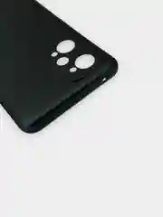 Черный чехол для Realme GT Neo 2 / GT Neo 3T (ГТ Нео 2 / ГТ Нео 3Т), черный, силиконовый