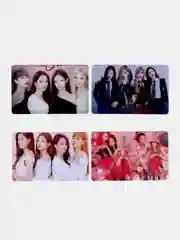 Бирюзовый наклейки-карточки K-POP Blackpink ( Блэкпинк ) 10шт
