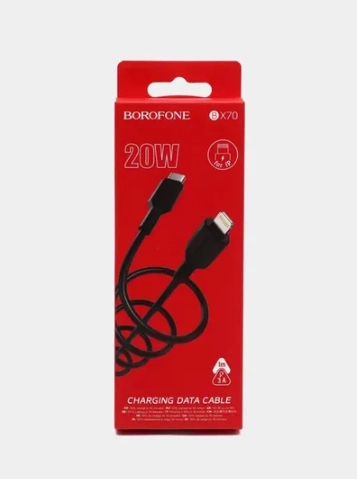 Кабель для зарядки Borofone BX70 для Type-C, Micro-USB, Lightning, 1 м