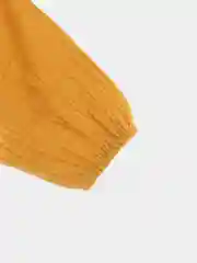 Желтый муслиновый комбинезон для малышей