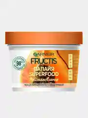 Garnier Fructis Маска для волос 3в1 "Фруктис, Superfood Папайя", восстанавливающая