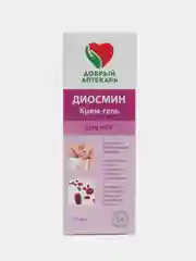 Крем-гель для ног с диосмином, для тонуса и снятия усталости, 75 мл