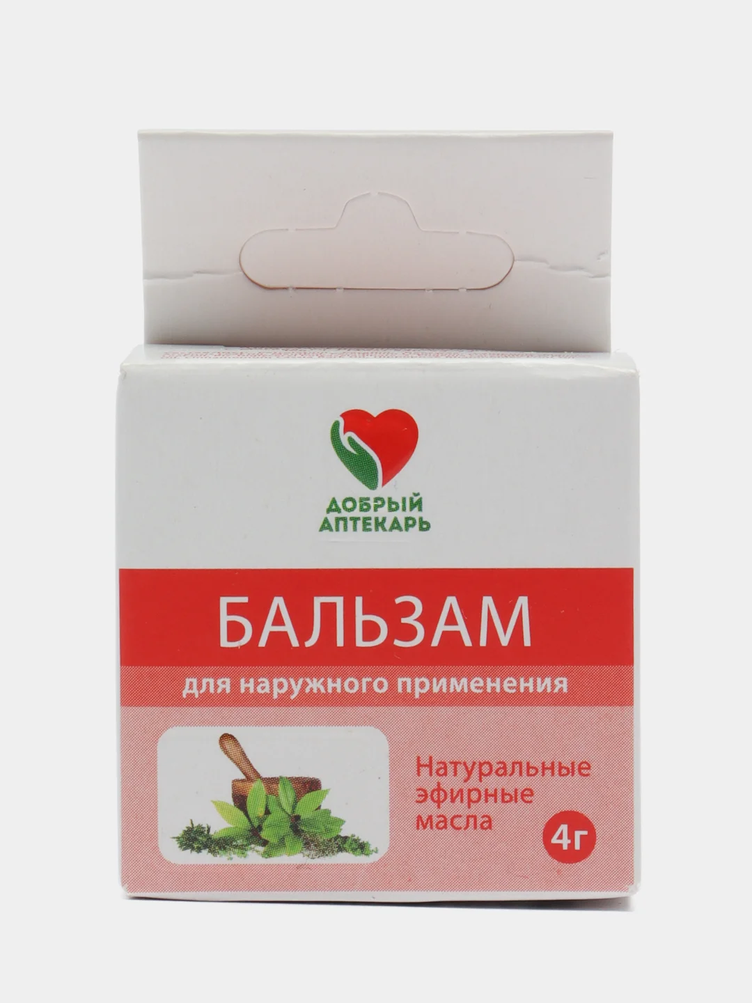 Фито-бальзам с эфирными маслами, для наружного применения, 4 г