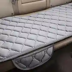 Серый накидка на сиденье автомобиля
