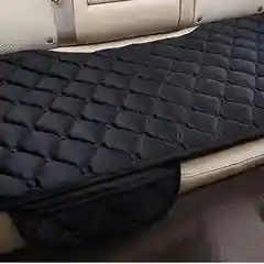 Черный накидка на сиденье автомобиля