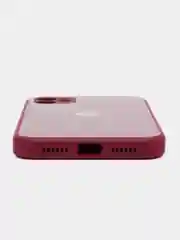 Красный силиконовый чехол для iPhone 11, со стеклянной панелью и защитой для камеры