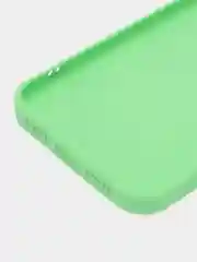 Лайм силиконовый чехол для iPhone 11, со стеклянной панелью и защитой для камеры