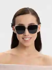 Серый очки солнцезащитные женские, квадратные