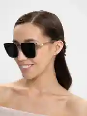 Серый очки солнцезащитные женские, квадратные