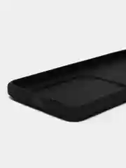 Черный чехол для Xiaomi Redmi 10C Poco C40 Редми 10С Поко С40 с карманом для карт прозрачный