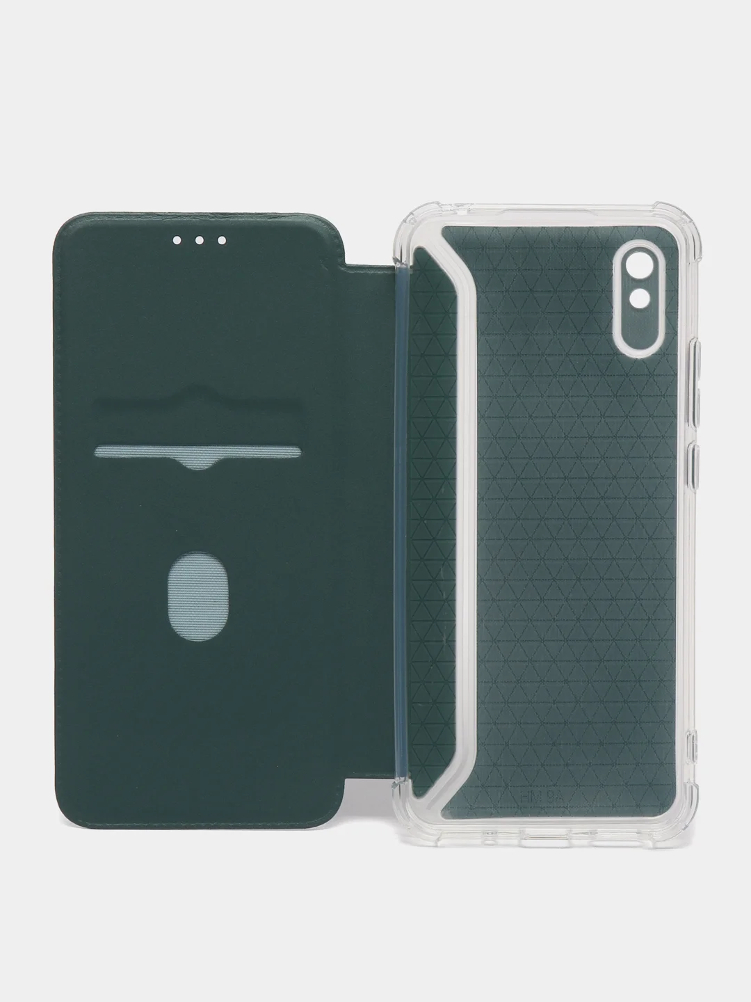 Зеленый чехол-книжка Xiaomi Redmi 10C, Poco C40, 9A,  9C, 10A