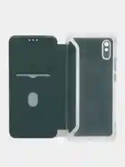 Зеленый чехол-книжка Xiaomi Redmi 10C, Poco C40, 9A,  9C, 10A