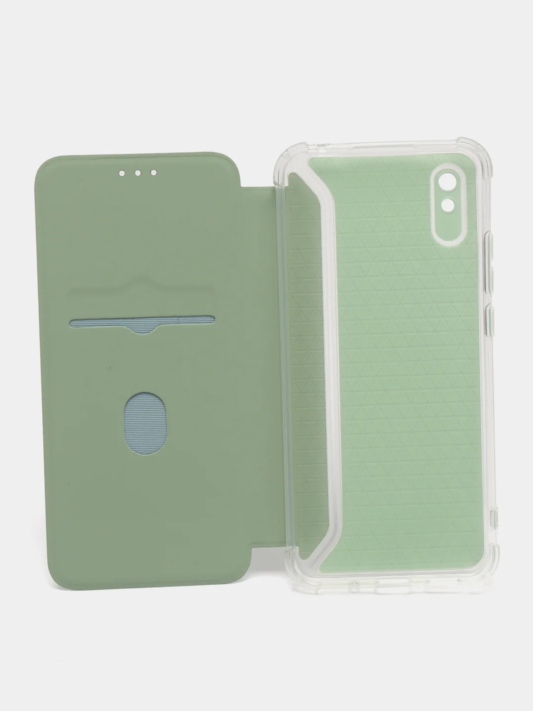 Лайм чехол-книжка Xiaomi Redmi 10C, Poco C40, 9A,  9C, 10A