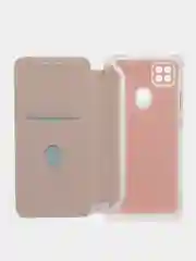 Розовый чехол-книжка Xiaomi Redmi 10C, Poco C40, 9A,  9C, 10A
