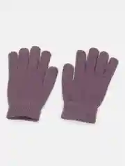 Сиреневый перчатки женские с начесом