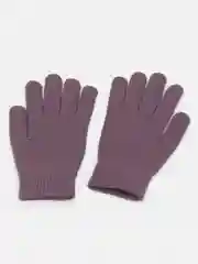Сиреневый перчатки женские с начесом