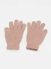 Бежевый перчатки женские с начесом