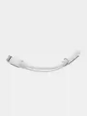 Белый переходник с разъема для наушников 3,5мм Jack на iPhone Apple Lightning
